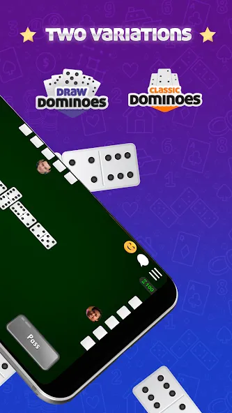 Dominoes Online - Classic Game (Домино Онлайн)  [МОД Много денег] Screenshot 3
