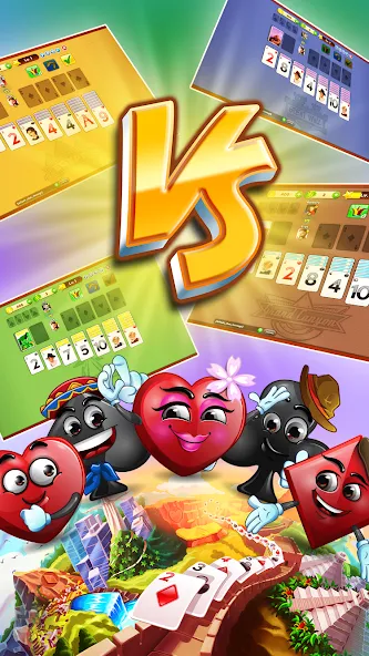 Solitaire Journey (Солитер Джорни)  [МОД Unlocked] Screenshot 1