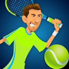 Взломанная Stick Tennis (Стик Теннис)  [МОД Бесконечные монеты] - стабильная версия apk на Андроид