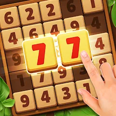 Взломанная Woodber - Classic Number Game (Вудбер)  [МОД Unlimited Money] - стабильная версия apk на Андроид