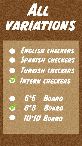 Checkers - Damas  [МОД Unlocked] Screenshot 3