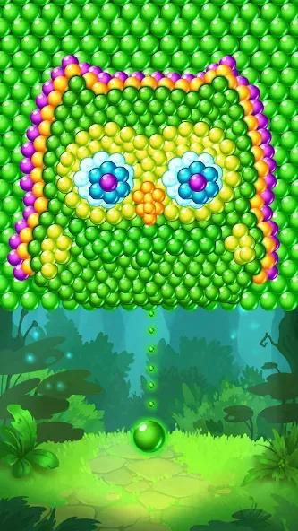 Bubble  Shooter  [МОД Бесконечные монеты] Screenshot 2