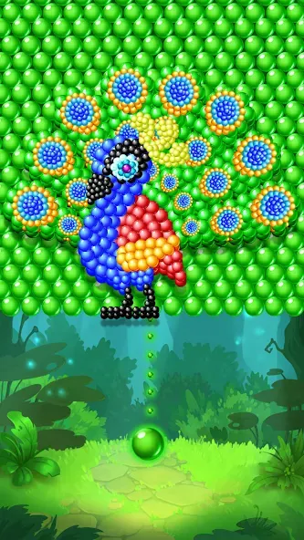 Bubble  Shooter  [МОД Бесконечные монеты] Screenshot 3