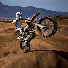 Скачать взломанную Dirt MX Bikes KTM Motocross 3D (Дирт МХ Байкс КТМ Мотокросс 3Д)  [МОД Бесконечные монеты] - стабильная версия apk на Андроид