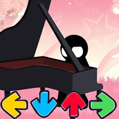 Скачать взломанную Beat Fight Stickman Full Week (Анимация 1 Полный Мод)  [МОД Бесконечные монеты] - стабильная версия apk на Андроид