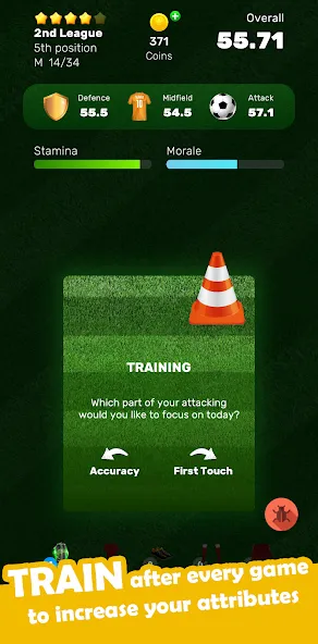 Football Career Soccer Legend  [МОД Mega Pack] Screenshot 2