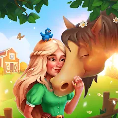 Взломанная Homesteads: Dream Farm (Хомстедс)  [МОД Menu] - стабильная версия apk на Андроид