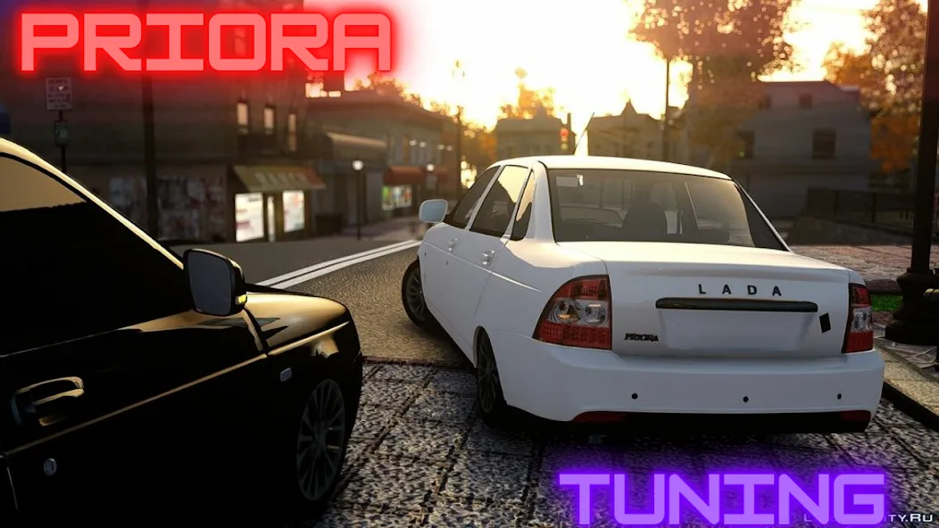 ПРИОРА АВТОВАЗ: ТЮНИНГ И ДРИФТ  [МОД Mega Pack] Screenshot 1