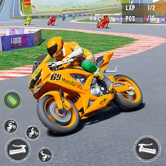 Скачать взломанную Moto Racing 3d Motorcycle Game (Дерт Байк Рейсинг 3Д)  [МОД Menu] - полная версия apk на Андроид