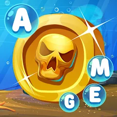 Взломанная Gold for words: anagram games  [МОД Много денег] - полная версия apk на Андроид