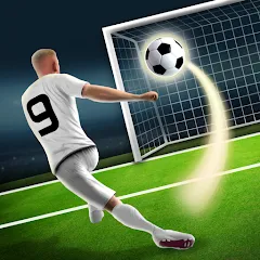 Скачать взломанную SOCCER Kicks - Stars Strike 24 (ФУТБОЛ Киксы)  [МОД Mega Pack] - стабильная версия apk на Андроид