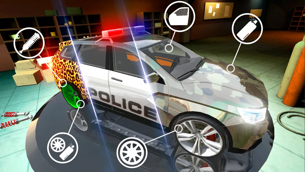 Russian Cars: VestaSW  [МОД Бесконечные деньги] Screenshot 2