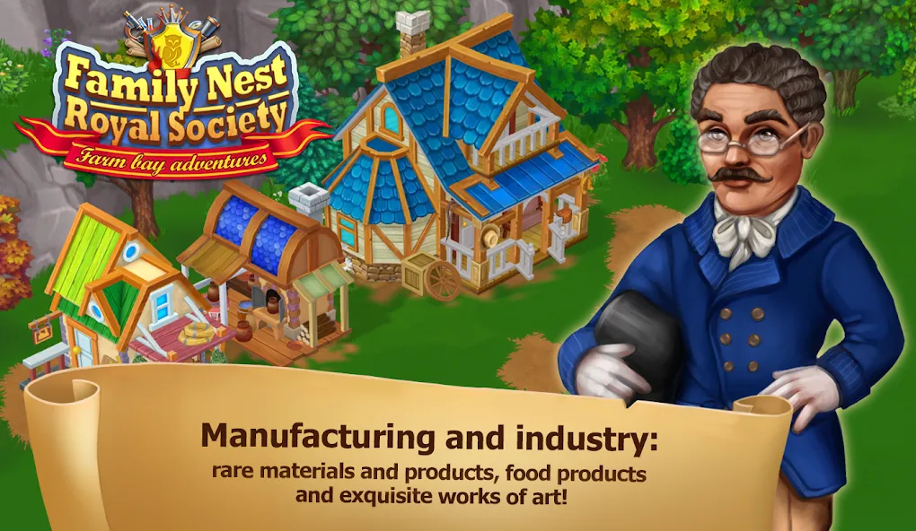 Family Nest: Royal Farms  [МОД Menu] Screenshot 4