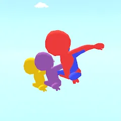 Скачать взломанную Web Slinging Race (Веббросок гонок)  [МОД Unlocked] - последняя версия apk на Андроид