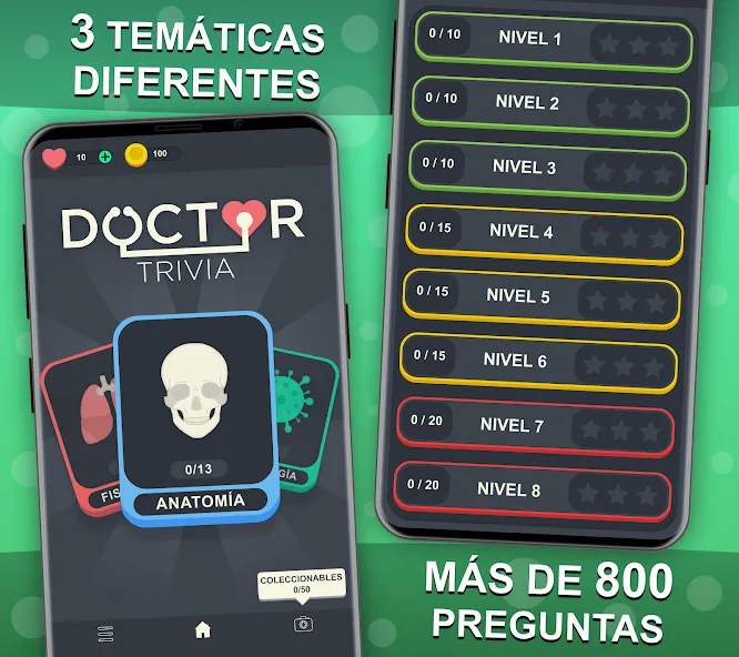 Doctor Trivia - Quiz Medicina (Доктор Тривия)  [МОД Много денег] Screenshot 2