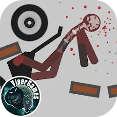 Скачать взломанную Stickman Dismounting (тикман Дисмаунтинг)  [МОД Бесконечные деньги] - последняя версия apk на Андроид