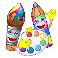 Взлом Coloring pages  [МОД Unlocked] - полная версия apk на Андроид