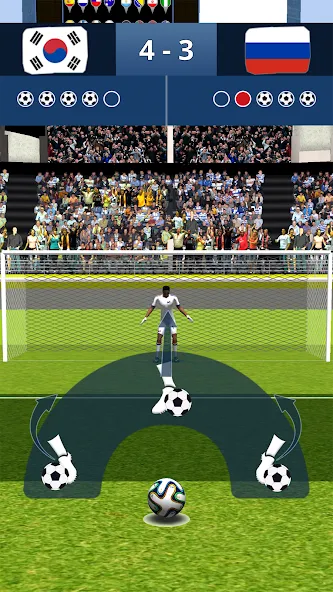Final Shoot: Penalty-Shootout  [МОД Меню] Screenshot 1