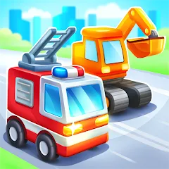 Скачать взломанную Car games for kids & toddler  [МОД Menu] - последняя версия apk на Андроид