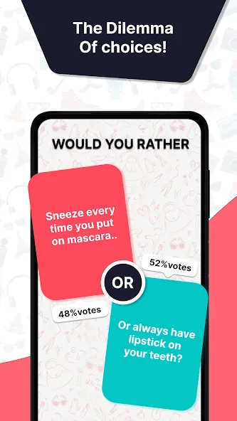 Would u Rather? Party Game  [МОД Mega Pack] Screenshot 2