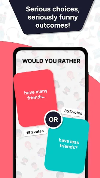 Would u Rather? Party Game  [МОД Mega Pack] Screenshot 4