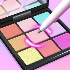 Скачать взлом Makeup Kit - Color Mixing  [МОД Unlimited Money] - последняя версия apk на Андроид