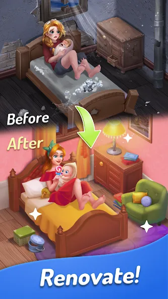 Colorswipes® - Color by Number  [МОД Много монет] Screenshot 4