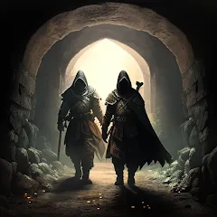 Скачать взломанную Moonshades RPG Dungeon Crawler (Муншейдс)  [МОД Menu] - стабильная версия apk на Андроид