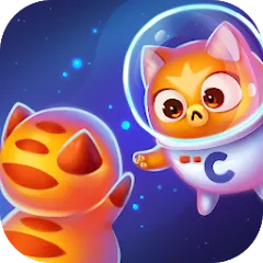 Скачать взломанную Space Cat Evolution: Kitty col  [МОД Menu] - полная версия apk на Андроид