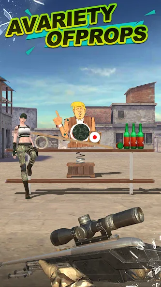 Gun Shooting Range  [МОД Menu] Screenshot 1