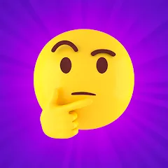 Взломанная Emoji Quiz - Word game (Имоджи Квиз)  [МОД Все открыто] - стабильная версия apk на Андроид