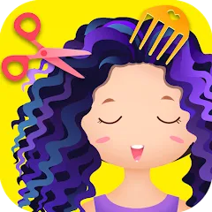 Скачать взломанную Hair salon games : Hairdresser  [МОД Бесконечные монеты] - стабильная версия apk на Андроид