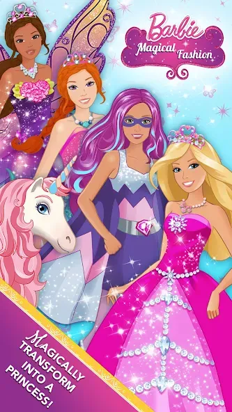 Barbie Magical Fashion  [МОД Menu] Screenshot 1
