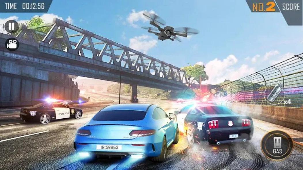 Real City Drift Racing Driving (Риал Сити Дрифт Рейсинг Драйвинг)  [МОД Unlocked] Screenshot 2