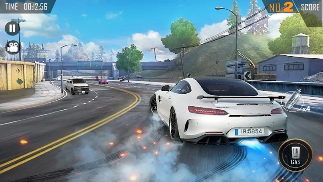 Real City Drift Racing Driving (Риал Сити Дрифт Рейсинг Драйвинг)  [МОД Unlocked] Screenshot 3