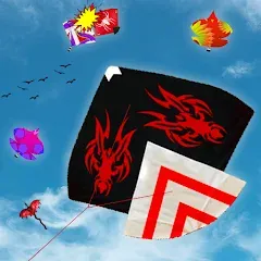 Взломанная Kite Game: Kite Flying Game 3D  [МОД Unlocked] - последняя версия apk на Андроид