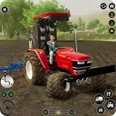 Взломанная US Tractor Farming Games 3d  [МОД Много монет] - стабильная версия apk на Андроид