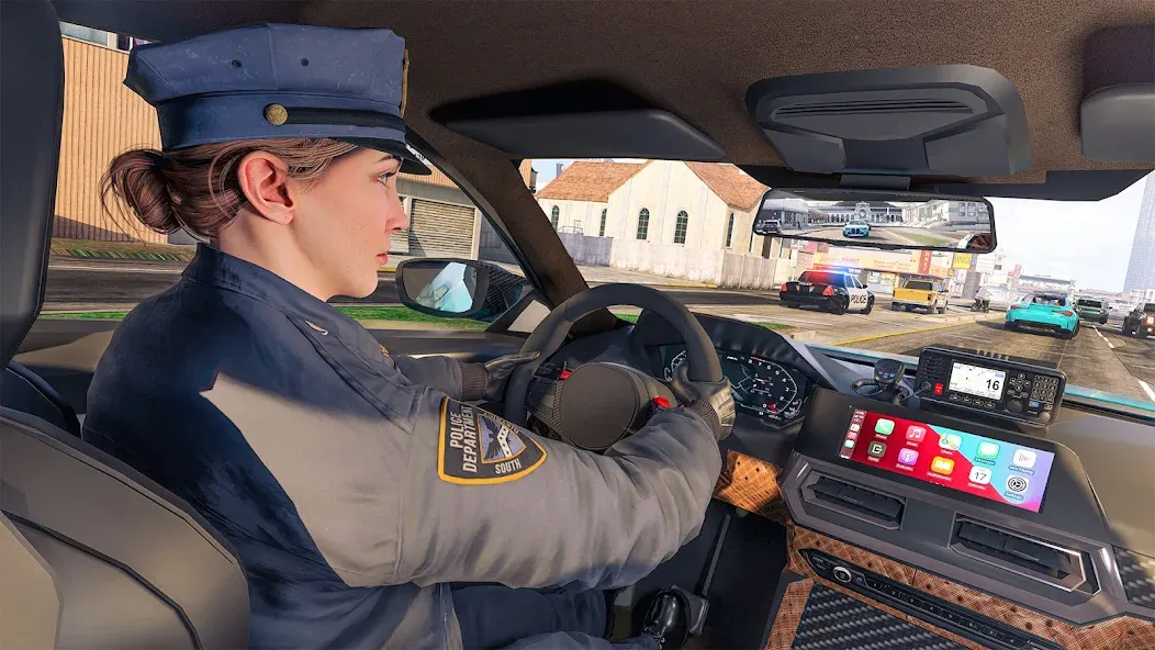 Police Simulator Job Cop Game  [МОД Unlimited Money] Screenshot 1