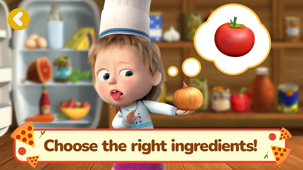 Masha and the Bear Pizza Maker  [МОД Много монет] Screenshot 2