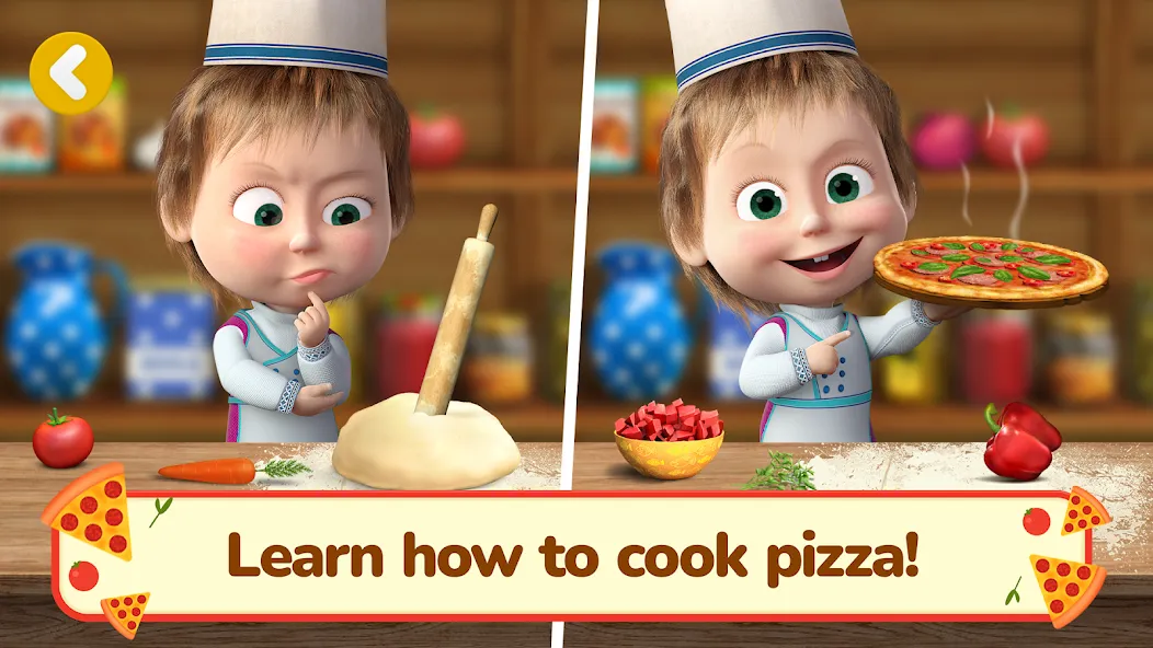 Masha and the Bear Pizza Maker  [МОД Много монет] Screenshot 3