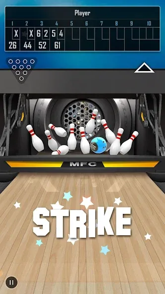Bowling 3D Pro (Боулинг 3D Про)  [МОД Бесконечные монеты] Screenshot 2
