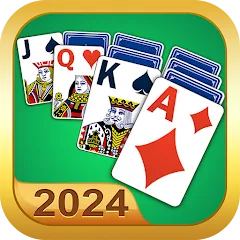 Скачать взломанную Solitaire - 2024  [МОД Бесконечные монеты] - последняя версия apk на Андроид