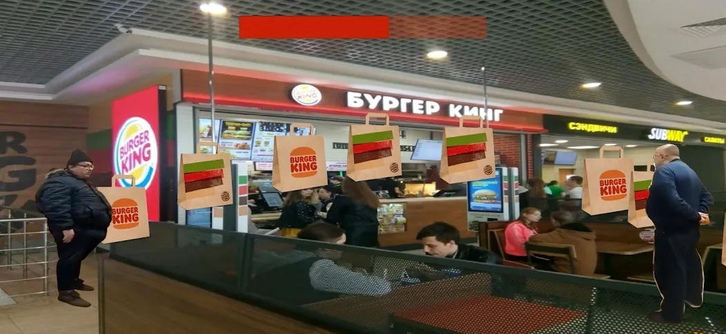 Бургеркинг гов игра  [МОД Много денег] Screenshot 2