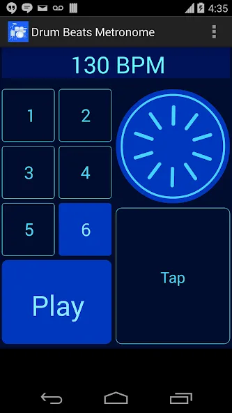 Drum Beats Metronome  [МОД Много денег] Screenshot 2