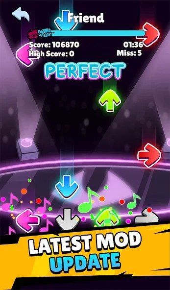 Music Rap Time Battle (Фанкин Музыка)  [МОД Unlocked] Screenshot 4