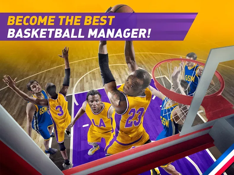 Basketball Fantasy Manager NBA  [МОД Много денег] Screenshot 2