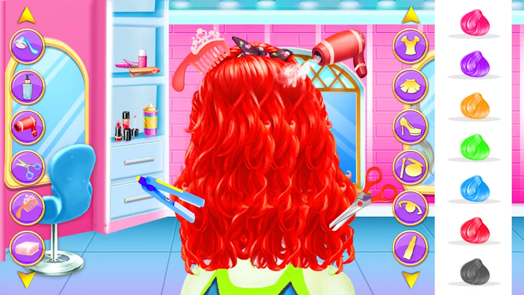 Fashion Braid Hairstyles Salon  [МОД Меню] Screenshot 1