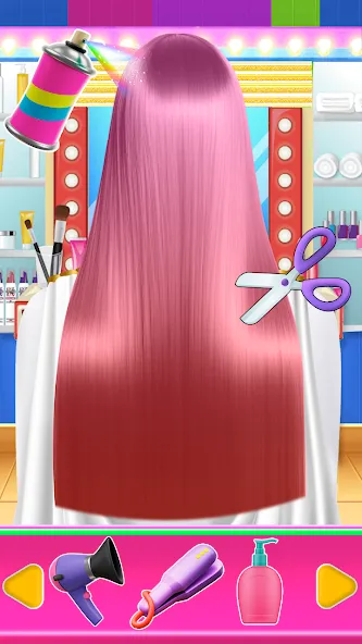 Fashion Braid Hairstyles Salon  [МОД Меню] Screenshot 3
