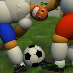 Взлом Goofball Goals Soccer Game 3D (Гуфбол Голз Соккер Гейм 3Д)  [МОД Все открыто] - стабильная версия apk на Андроид