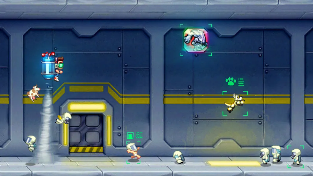 Jetpack Joyride (Джетпак Джойрайд)  [МОД Бесконечные монеты] Screenshot 3